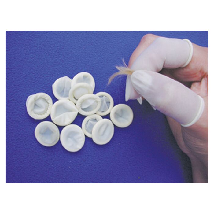 Show Tech Finger Condoms 100 Pcs White - M