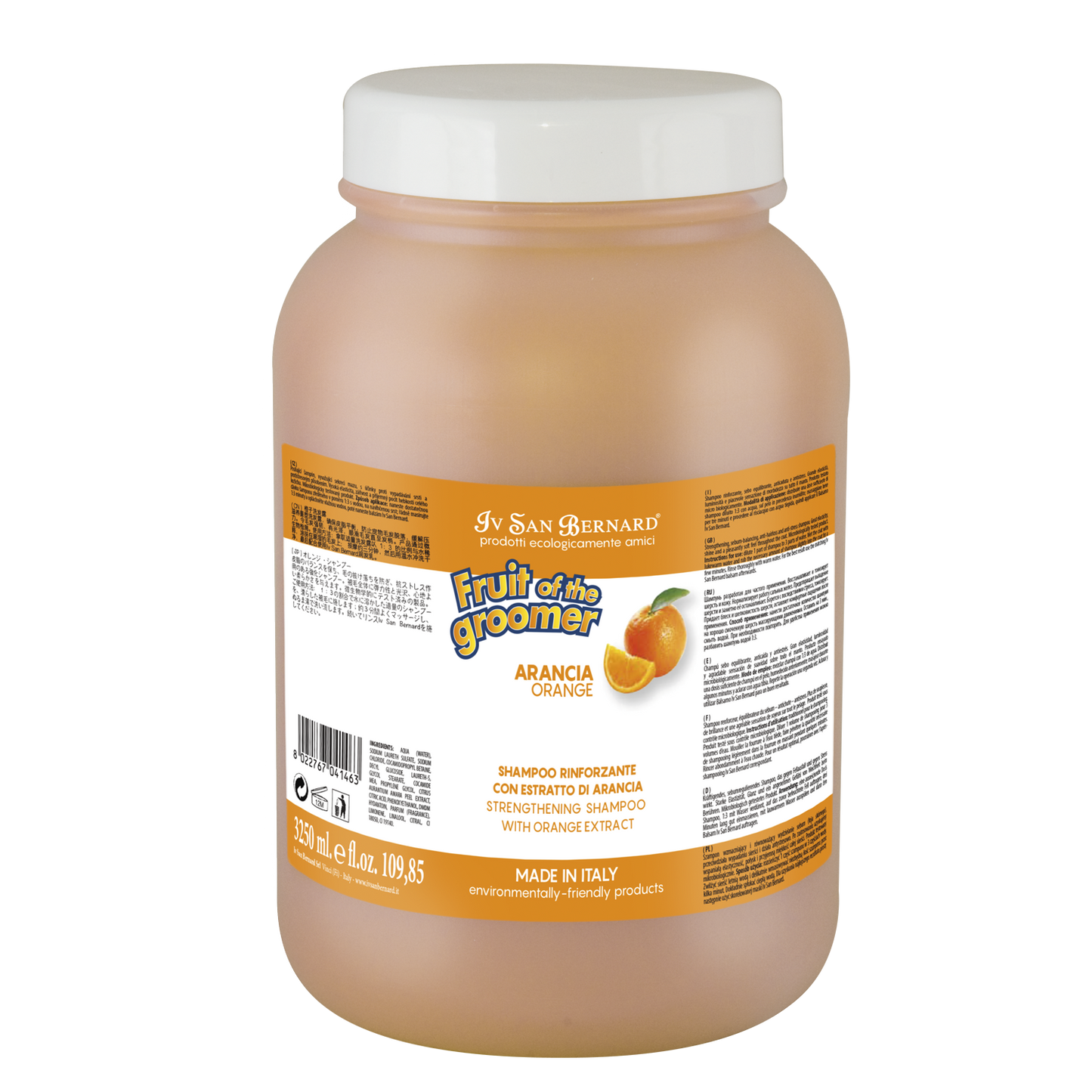 Appelsínu sjampó - styrkjandi virkni