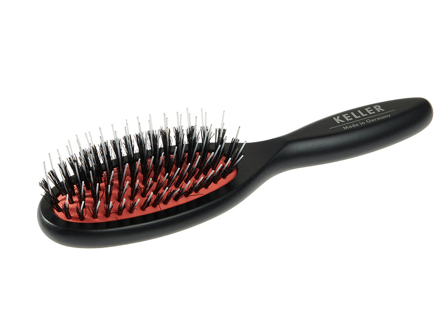 Keller bursti með svínshárum og nælonpinnum - tvær stærðir