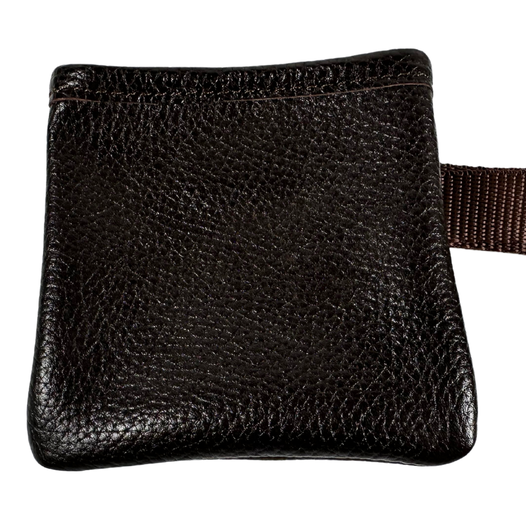 Nammibudda úr leðri - einföld