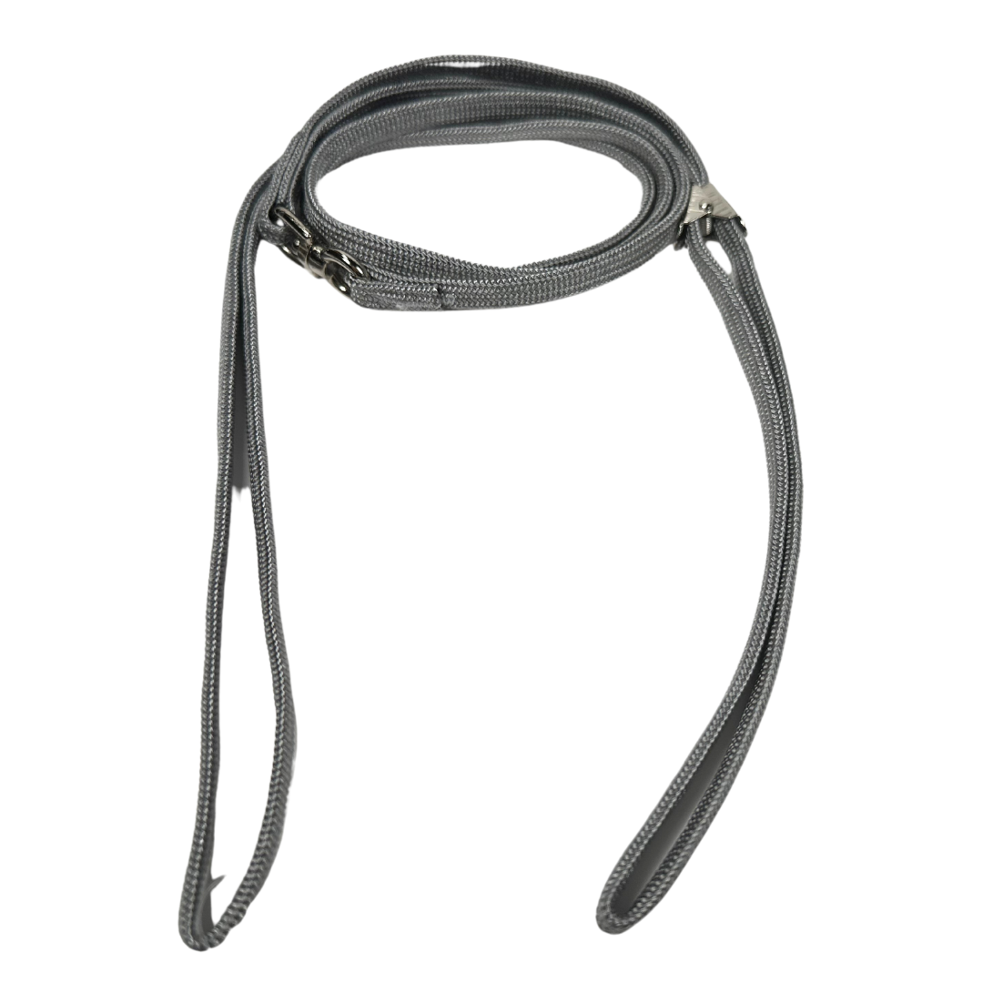 Sýningataumur - nælon með klemmu - 8 mm - 120 cm