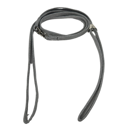 Sýningataumur - nælon með klemmu - 8 mm - 120 cm