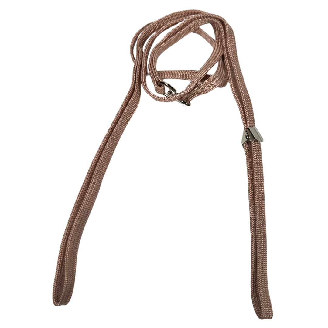 Sýningataumur - nælon með klemmu - 8 mm - 120 cm