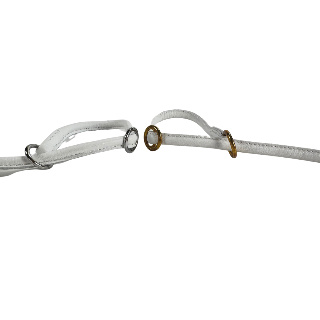 Leður sýningartaumur - 4 mm