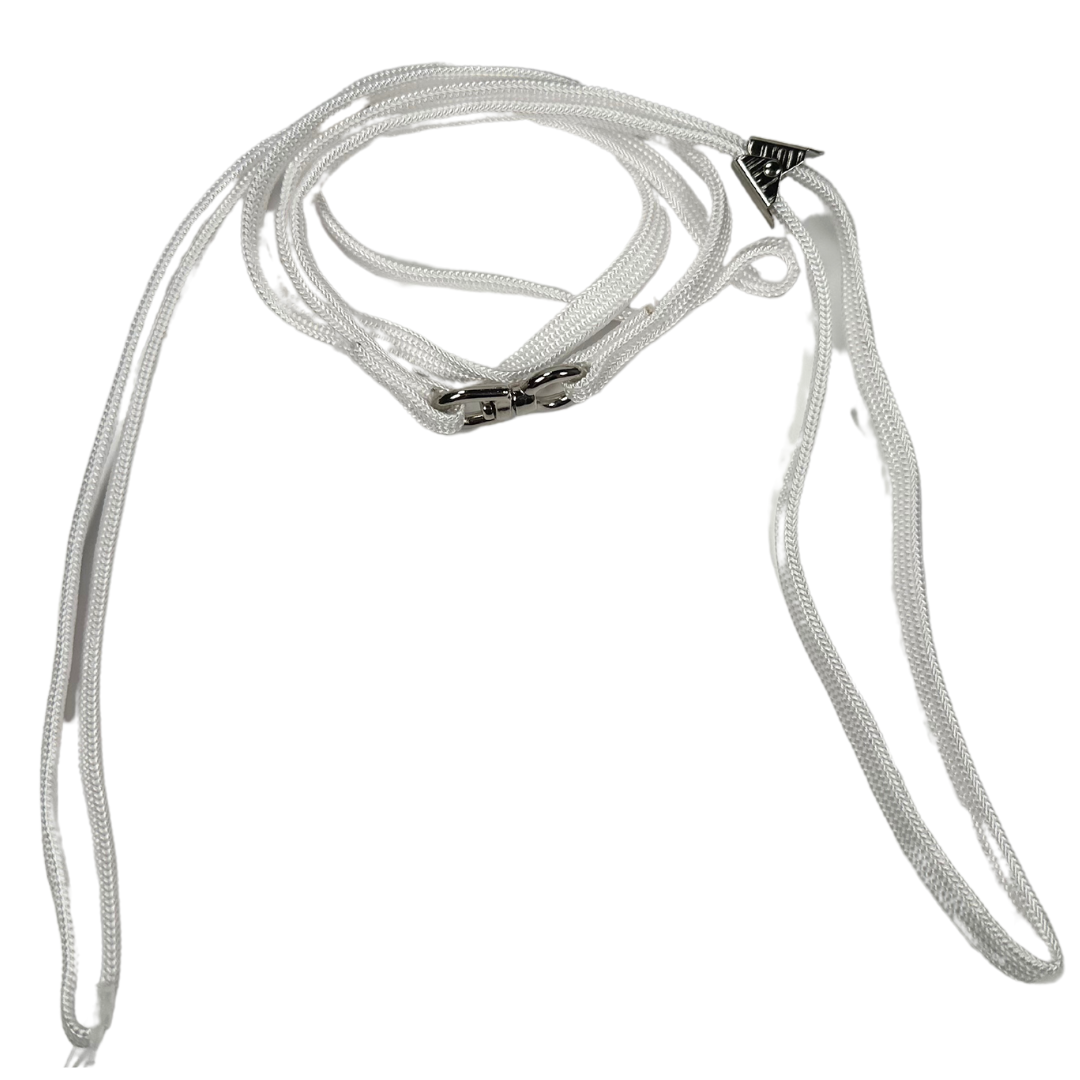 Sýningataumur - nælon með klemmu - 8 mm - 120 cm