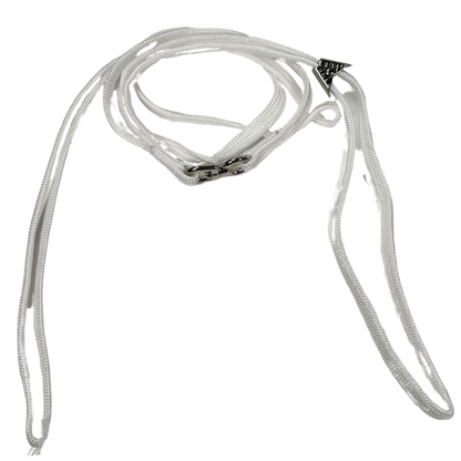 Sýningataumur - nælon með klemmu - 8 mm - 120 cm