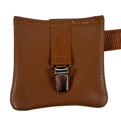 Nammibudda úr leðri - smella