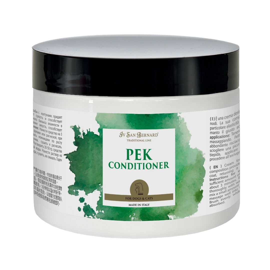 Hundaprýði Iv San Bernard PEK conditioner jar for dogs and cats to detangle and moisturize pet fur