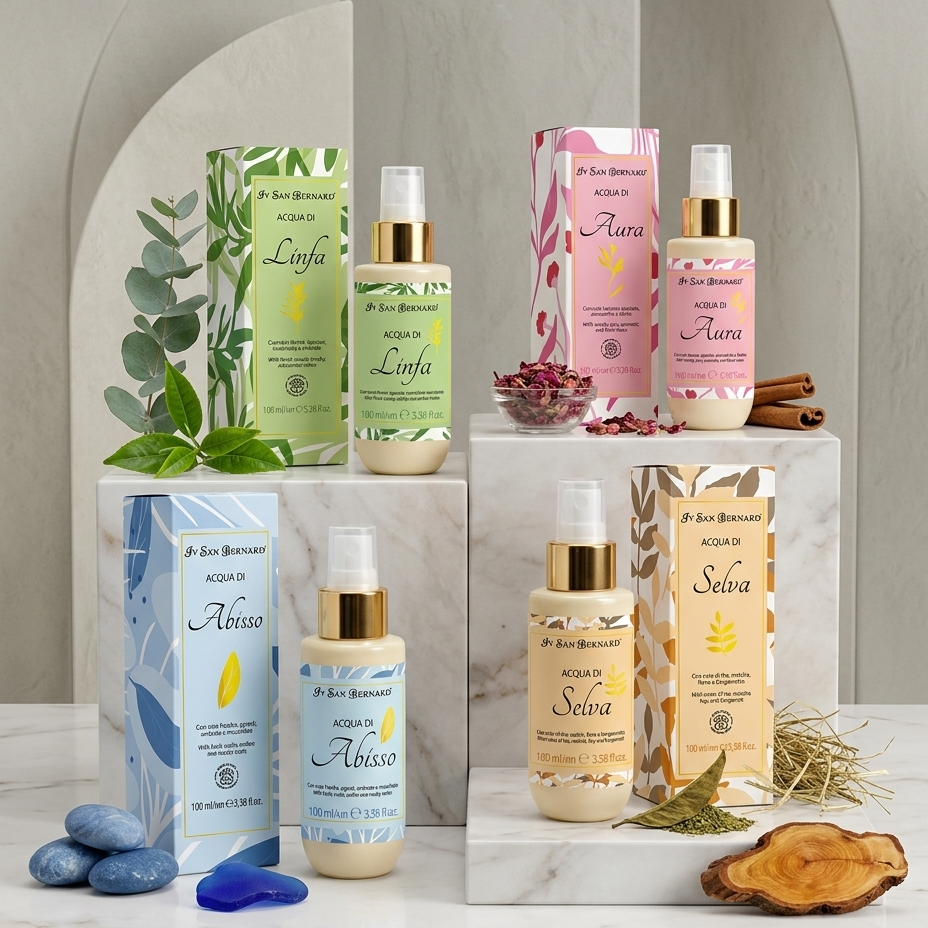 Acqua ilmúði frá Iv San Bernard – Abisso, Aura, Selva og Linfa 100 ml