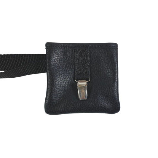 Nammibudda úr leðri - smella