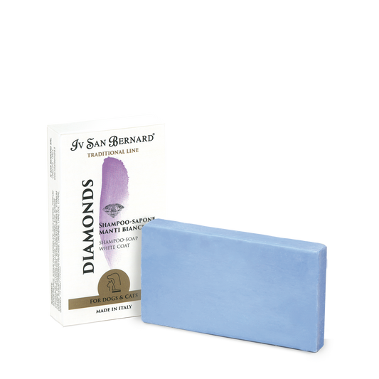 Diamonds - Sápustykki fyrir hvítan og svartan feld