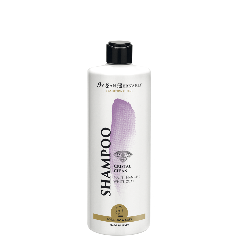 Cristal Clean Sjampó - fyrir hvítan og svartan feld